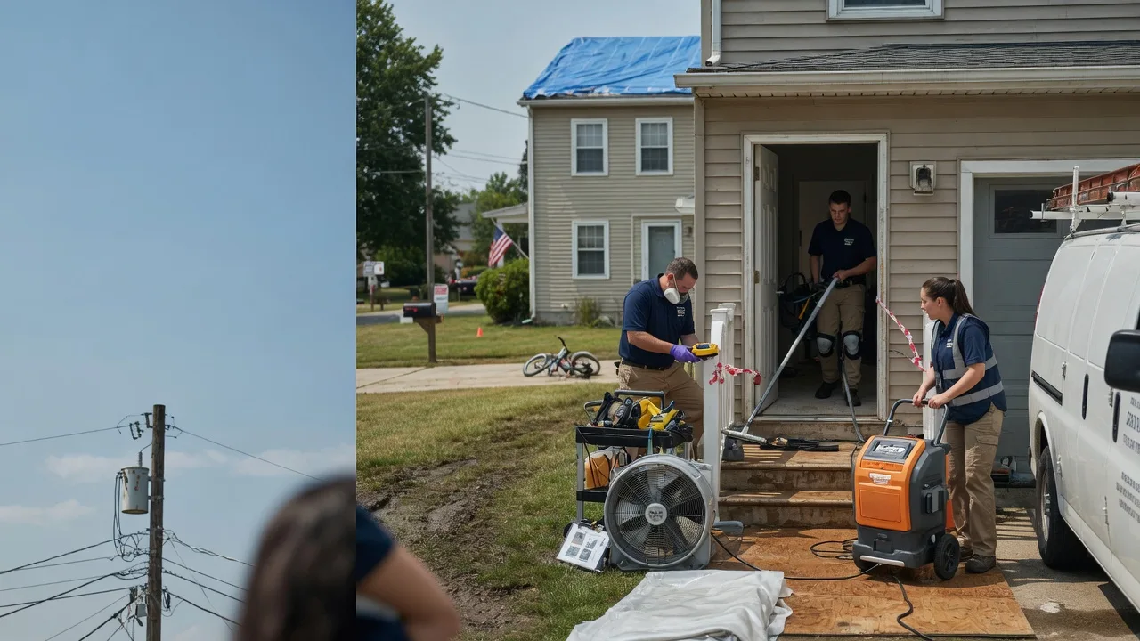 Water Damage Repair in Powhattan, KS near me